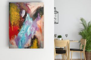 abstract-painting-in-dining-room-by-ezeeart