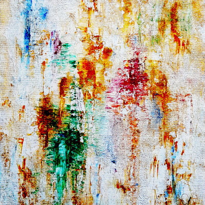 abstract painting for living room by ezeeart