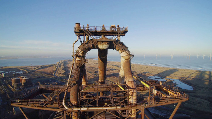 Redcar Steel Works - Image courtesy Drone Junkees UK