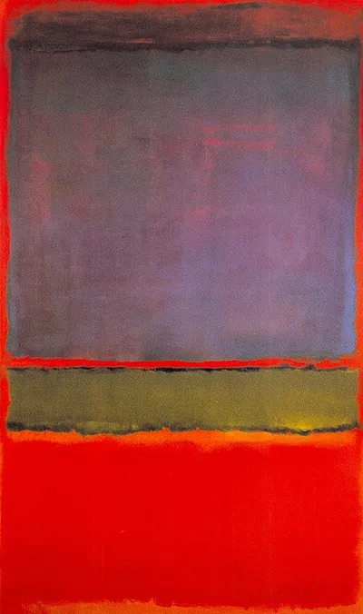No 6 Violet Green and Red 1951 Mark Rothko
