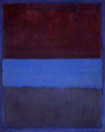 Mark Rothko No-61 rust and blue