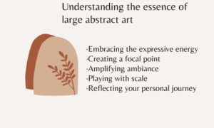 Maximising the Impact of Large Abstract Art in Your Home - ezeeart