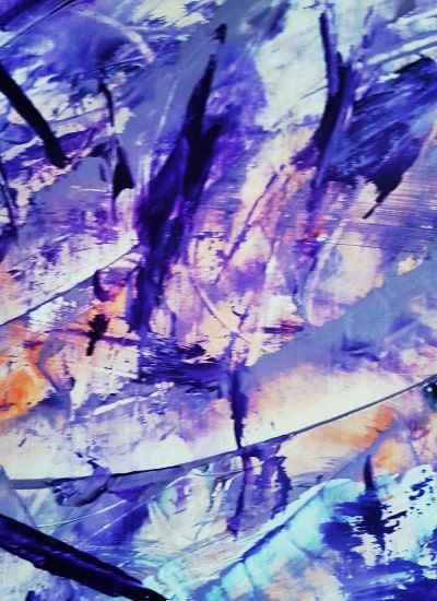Abstract-oil-painting-purple-by-ezeeart